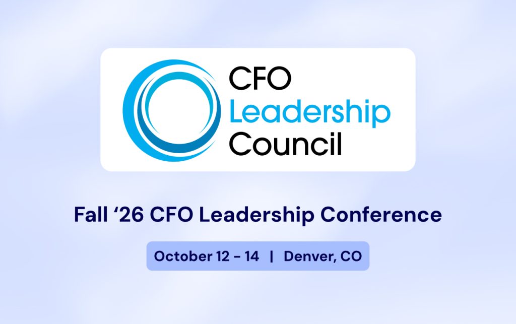Fall 2026 CFO Leadership Conference