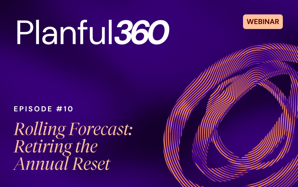 Rolling Forecast: Retiring the Annual Reset